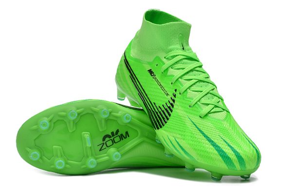 Botas de Fútbol Nike Air Zoom Mercurial Superfly IX Elite AG Verde