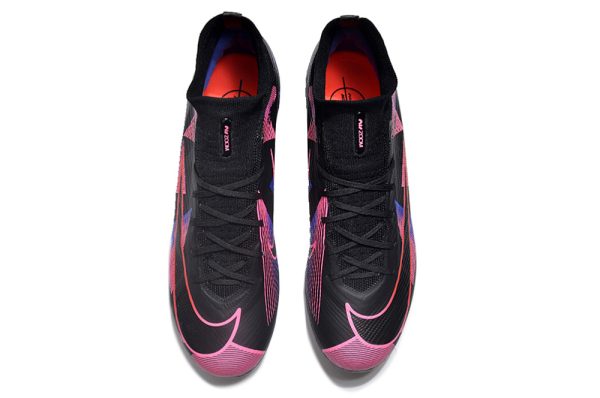 Botas de Fútbol Nike Air Zoom Mercurial Superfly IX Elite FG Hombres Negro Púrpura