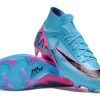 Botas de Fútbol Nike Air Zoom Mercurial Superfly IX Elite FG Mujeres – Azul Rosa