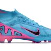 Botas de Fútbol Nike Air Zoom Mercurial Superfly IX Elite FG Mujeres – Azul Rosa