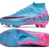 Botas de Fútbol Nike Air Zoom Mercurial Superfly IX Elite FG Mujeres – Azul Rosa