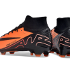 Botas de Fútbol Nike Air Zoom Mercurial Superfly IX Elite FG Naranja Negro