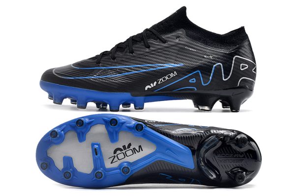 Botas de Fútbol Nike Air Zoom Mercurial Vapor 15 Elite AG Negro Azul