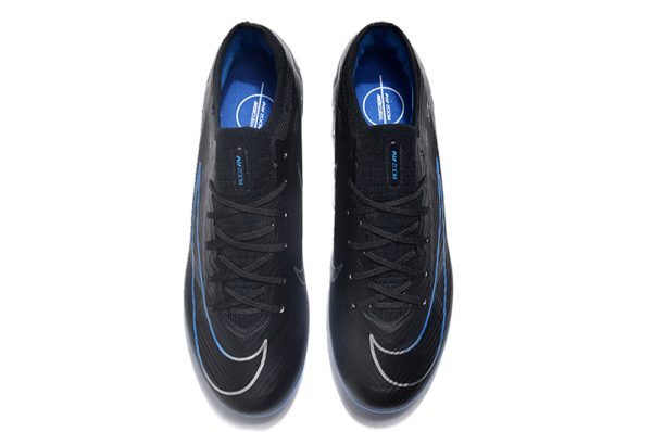 Botas de Fútbol Nike Air Zoom Mercurial Vapor 15 Elite AG Negro Azul