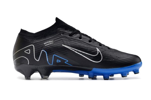 Botas de Fútbol Nike Air Zoom Mercurial Vapor 15 Elite AG Negro Azul