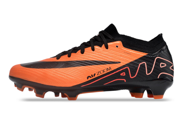 Botas de Fútbol Nike Air Zoom Mercurial Vapor 15 Elite FG Naranja Negro