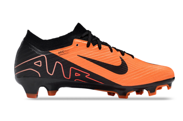 Botas de Fútbol Nike Air Zoom Mercurial Vapor 15 Elite FG Naranja Negro