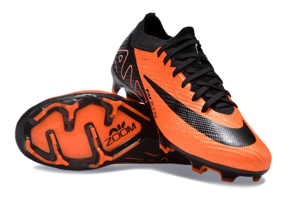 Botas de Fútbol Nike Air Zoom Mercurial Vapor 15 Elite FG Naranja Negro