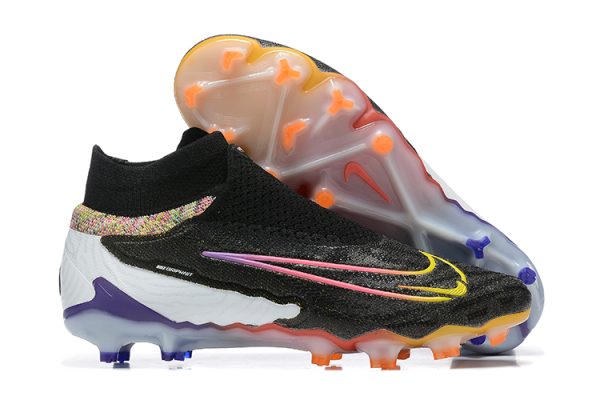 Botas de Fútbol Nike Phantom GX Elite FG Hombres Negro Blanco