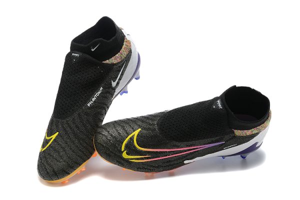 Botas de Fútbol Nike Phantom GX Elite FG Hombres Negro Blanco