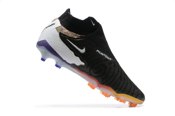 Botas de Fútbol Nike Phantom GX Elite FG Hombres Negro Blanco