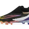 Botas de Fútbol Nike Phantom GX Elite FG Hombres Negro Blanco