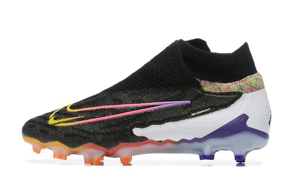 Botas de Fútbol Nike Phantom GX Elite FG Hombres Negro Blanco