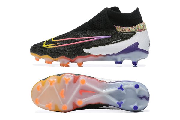 Botas de Fútbol Nike Phantom GX Elite FG Hombres Negro Blanco