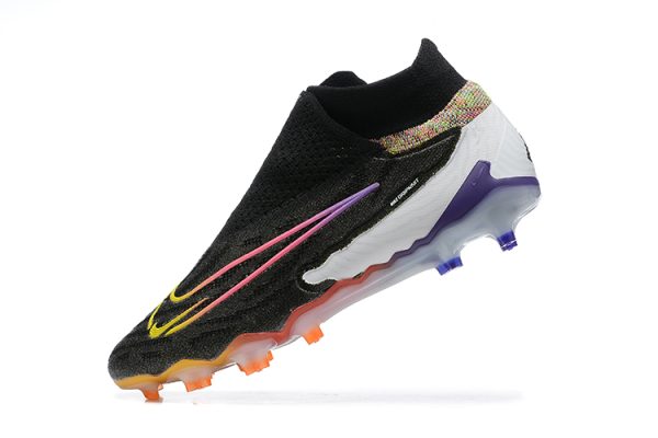 Botas de Fútbol Nike Phantom GX Elite FG Hombres Negro Blanco