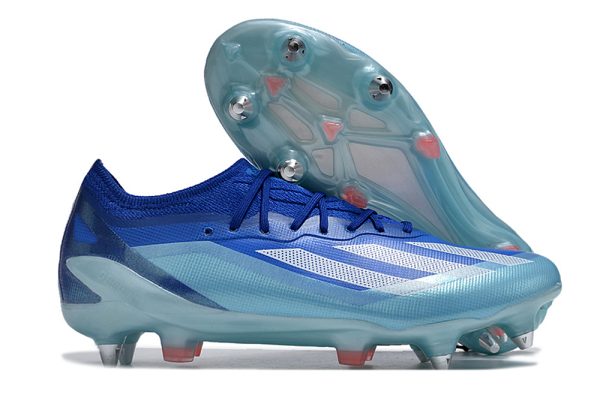 Botas de Fútbol Adidas X Crazyfast.1 SG Azul Blanco