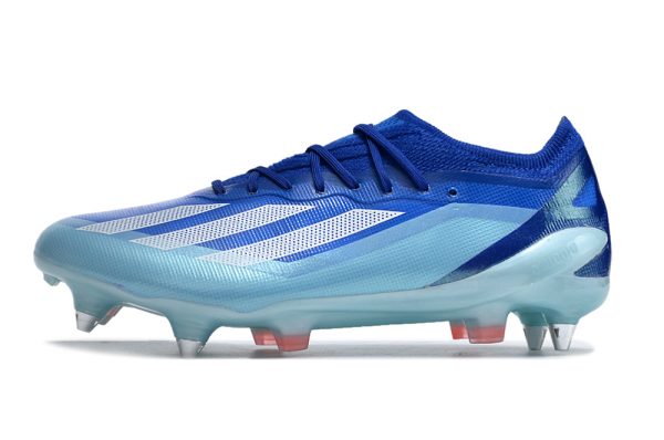 Botas de Fútbol Adidas X Crazyfast.1 SG Azul Blanco