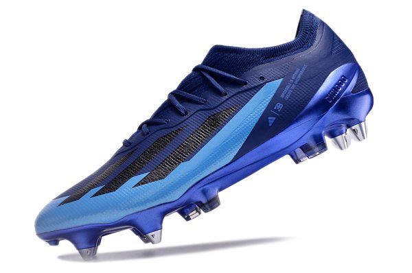 Botas de Fútbol Adidas X Crazyfast.1 SG Azul Púrpura