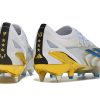 Botas de Fútbol Adidas X Crazyfast.1 SG Blanco Amarillo Azul