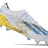 Botas de Fútbol Adidas X Crazyfast.1 SG Blanco Amarillo Azul