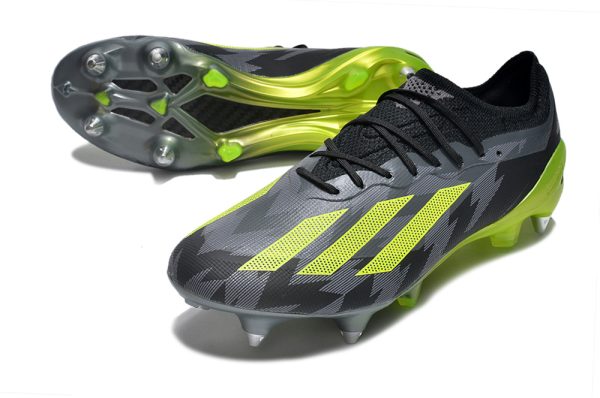 Botas de Fútbol Adidas X Crazyfast.1 SG Negro Verde