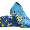 Botas de Fútbol Kylian Mbappe Nike Air Zoom Mercurial Superfly IX Academy AG Niños Azul