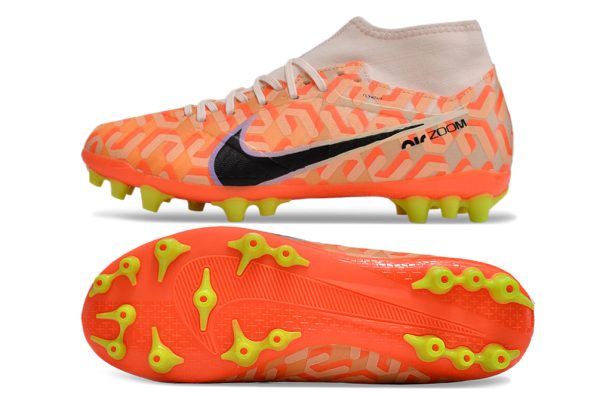 Botas de Fútbol Nike Air Zoom Mercurial Superfly IX Academy AG Naranja