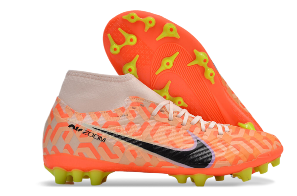 Botas de Fútbol Nike Air Zoom Mercurial Superfly IX Academy AG Naranja