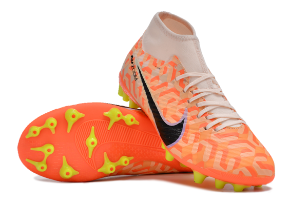 Botas de Fútbol Nike Air Zoom Mercurial Superfly IX Academy AG Naranja