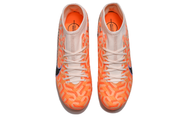 Botas de Fútbol Nike Air Zoom Mercurial Superfly IX Academy AG Naranja