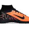 Botas de Fútbol Nike Air Zoom Mercurial Superfly IX Elite TF Naranja Negro