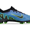 Botas de Fútbol Nike Air Zoom Mercurial Vapor 15 Elite FG Azul Negro Verde