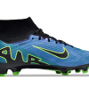 Botas de Fútbol Nike Air Zoom Mercurial Superfly IX Elite FG Azul Negro Verde