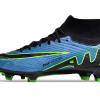 Botas de Fútbol Nike Air Zoom Mercurial Superfly IX Elite FG Azul Negro Verde