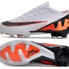 Botas de Fútbol Nike Air Zoom Mercurial Vapor XV Elite FG Niños Blanco Naranja Negro