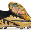 Botas de Fútbol Nike Air Zoom Mercurial Superfly IX Elite FG Oro Negro