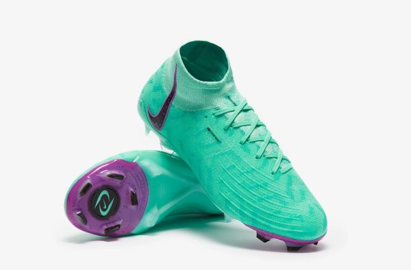 Botas de Fútbol Nike Phantom Luna Elite FG-Botas de Gutbol Gama Alta Hiperturquesa/Sueño fucsia/Negro