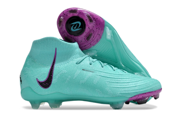 Botas de Fútbol Nike Phantom GX Elite FG-Botas de Gutbol Gama Alta Niños Hiperturquesa