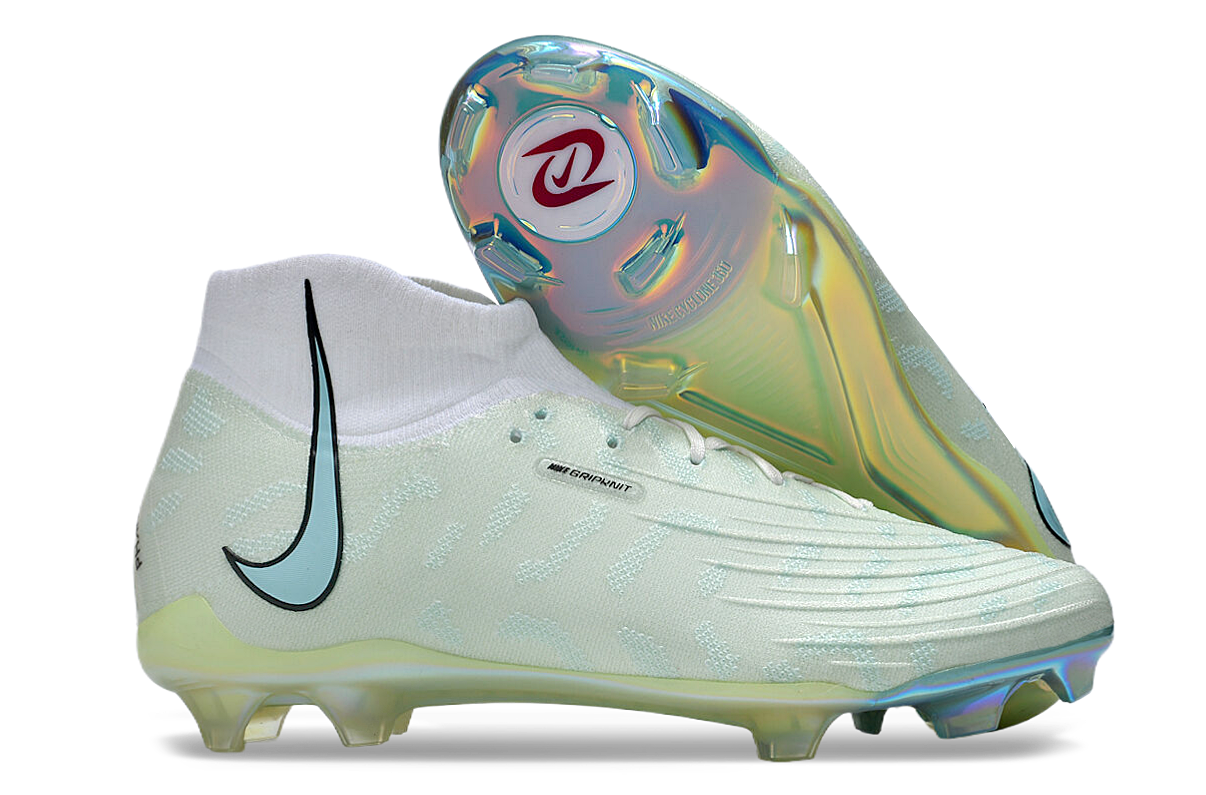 Botas de Fútbol Nike Phantom Luna Elite FG Niños Blanco Verde