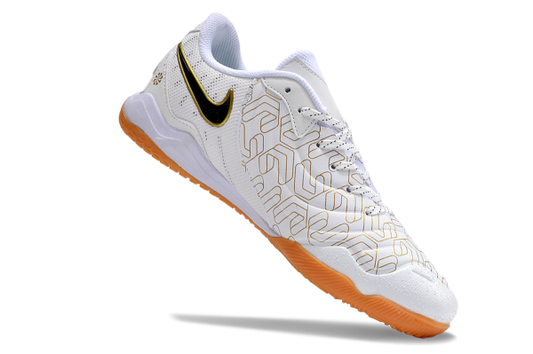 Botas de Fútbol Nike Tiempo Legend 10 Indoor Blanco