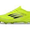 Botas de Fútbol Adidas F50 FG Blanco Amarillo Verde