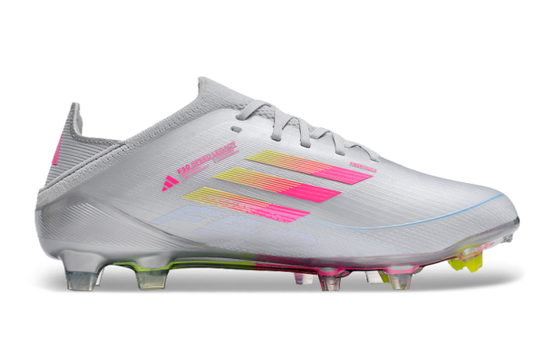 Botas de Fútbol Adidas F50 FG Gris Rosa