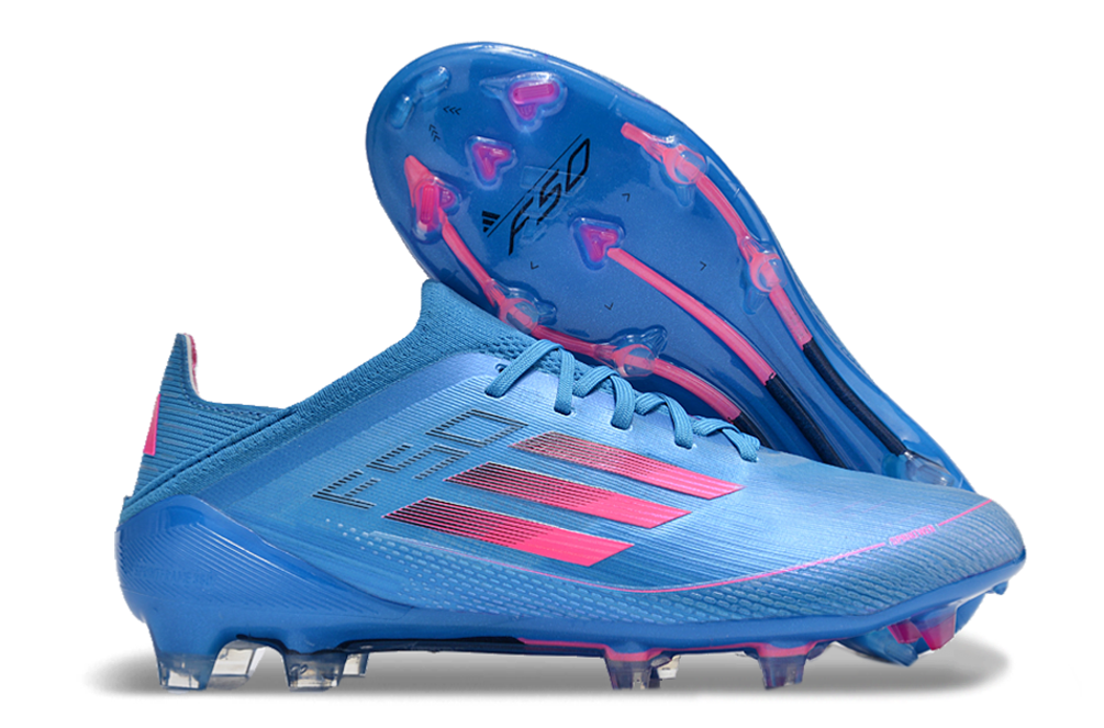 Botas de Fútbol Adidas F50 FG Púrpura Azul