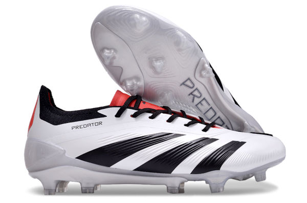 Botas de Fútbol Adidas Predator Accuracy+ FG Blanco Negro