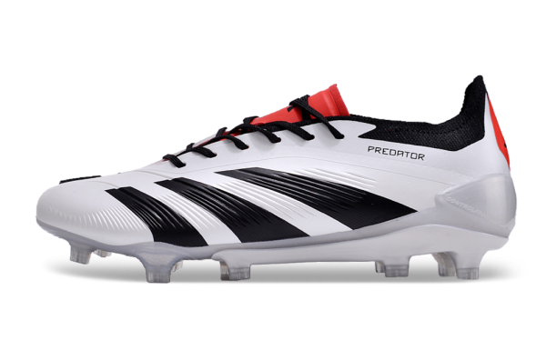 Botas de Fútbol Adidas Predator Accuracy+ FG Blanco Negro