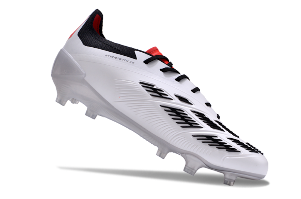 Botas de Fútbol Adidas Predator Accuracy+ FG Blanco Negro