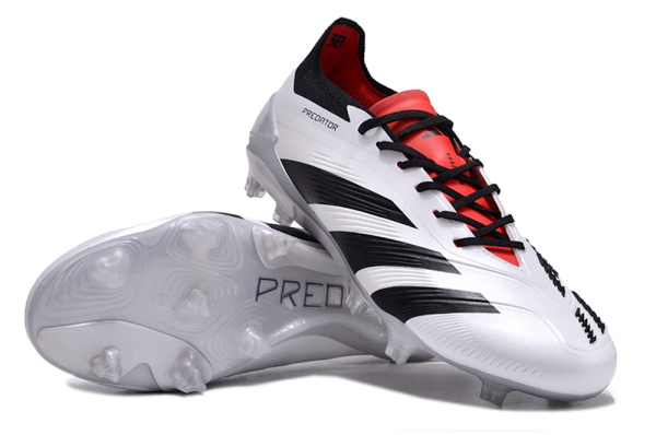 Botas de Fútbol Adidas Predator Accuracy+ FG Blanco Negro