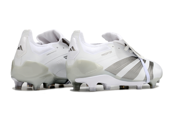 Botas de Fútbol Adidas Predator Accuracy+ FG Blanco Plata