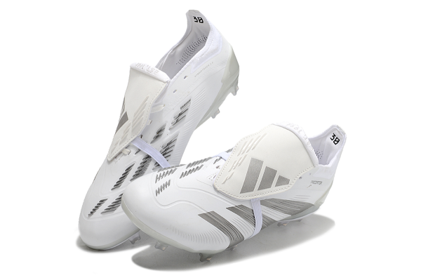 Botas de Fútbol Adidas Predator Accuracy+ FG Blanco Plata