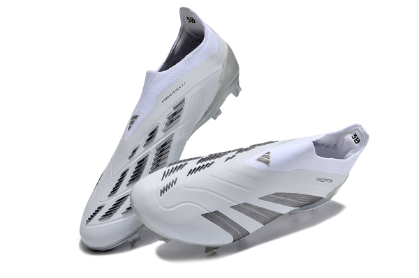 Botas de Fútbol Adidas Predator Accuracy+ FG Blanco Plata